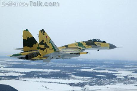 Su-35BM first flight