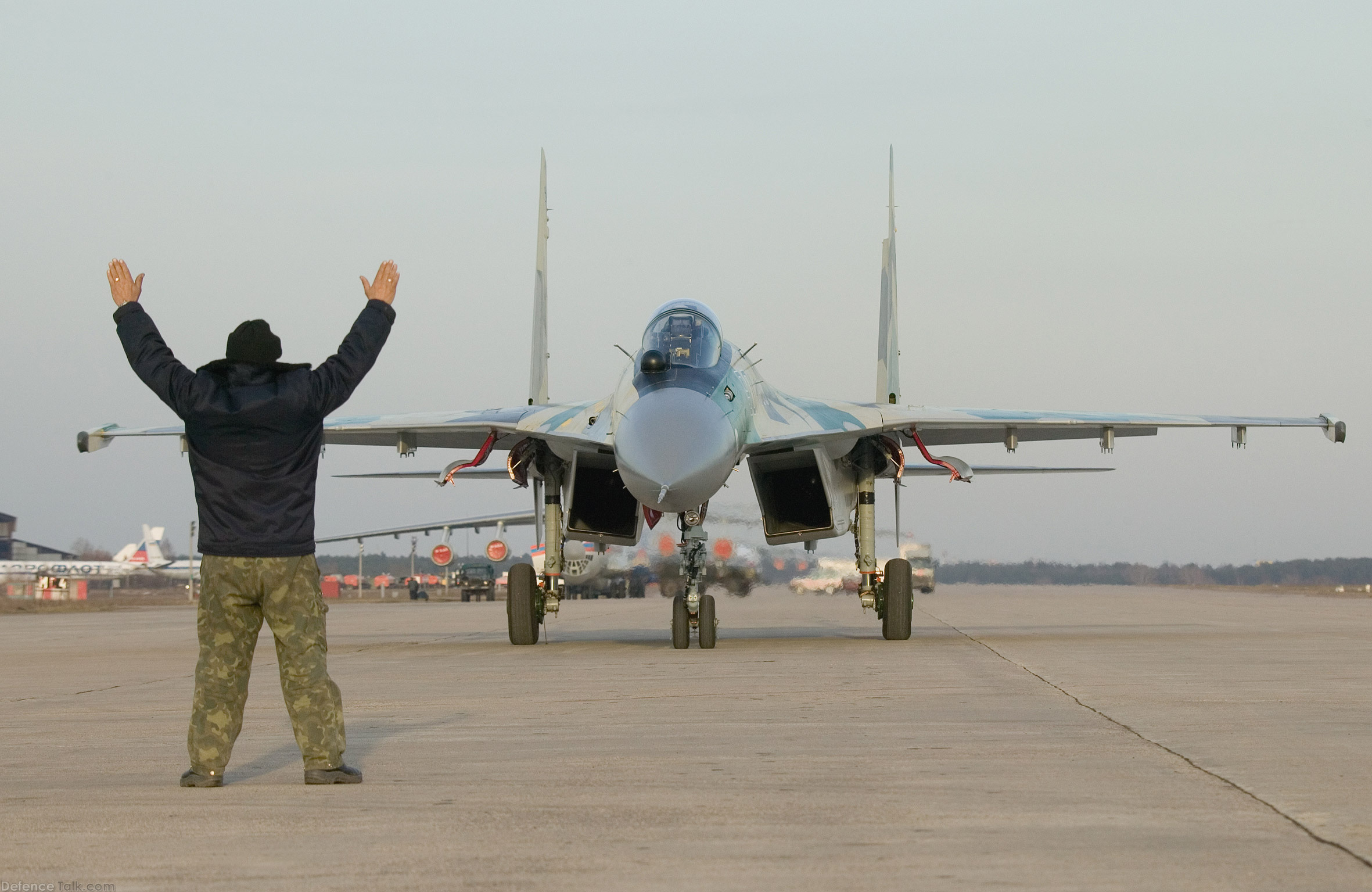 Su-35S Fighter Aircraft - Russian Air Force