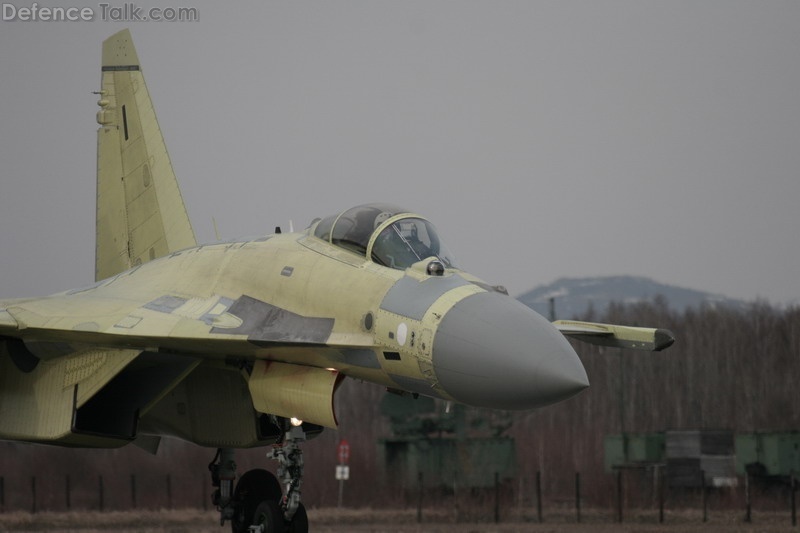 Su-35S First Serial Flight Test