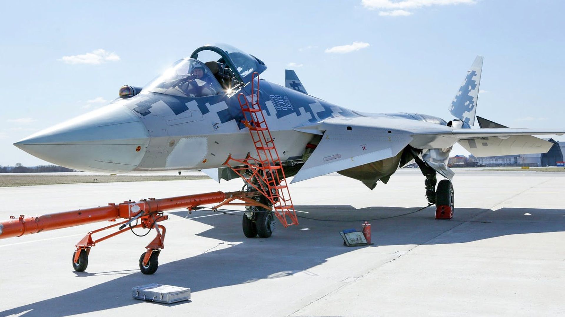 Su-57 fighter jet Russian Air force