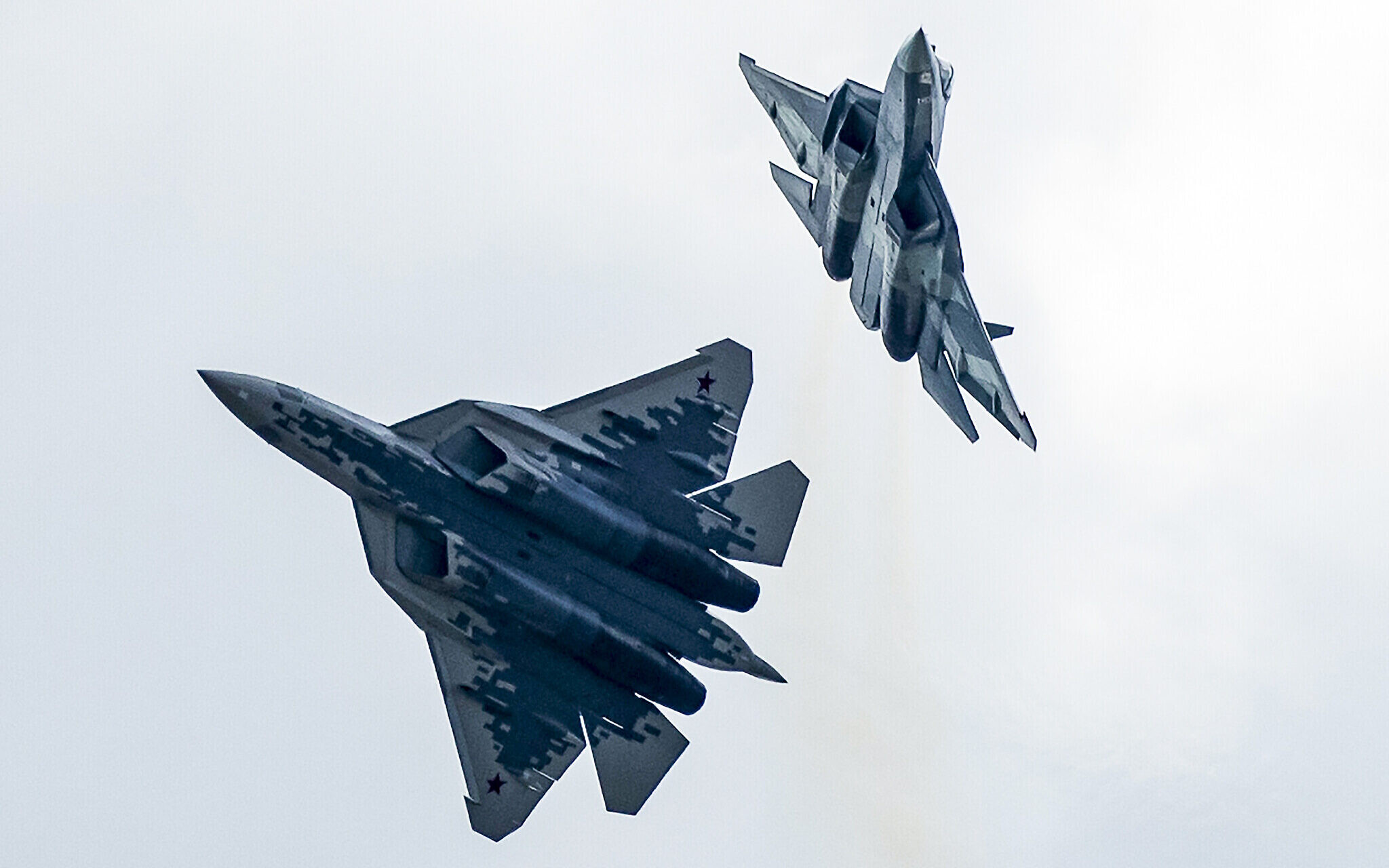 Su-57 fighter jet Russian Air force