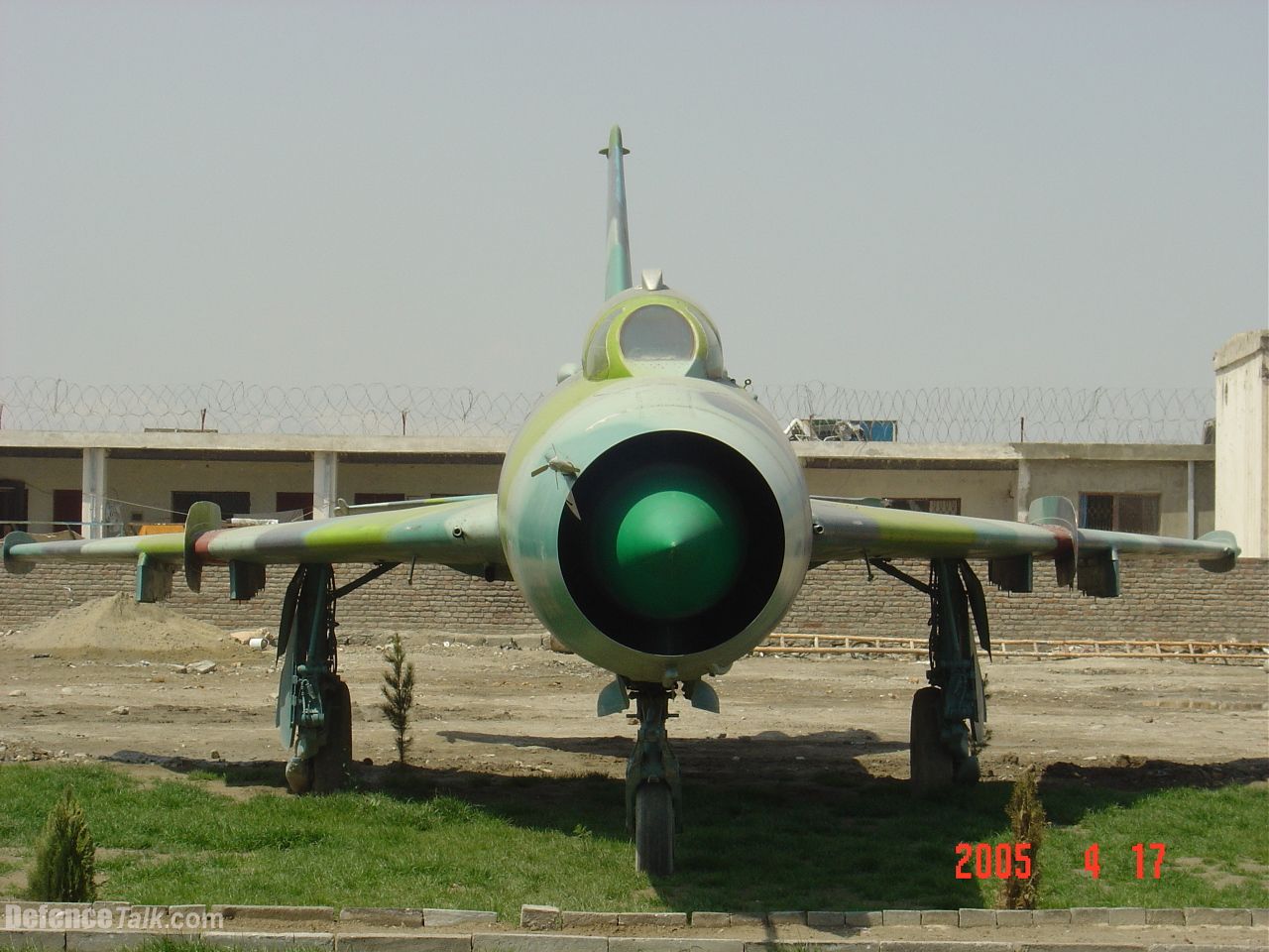 Su-7 in Omar Mine Museum, Kabul