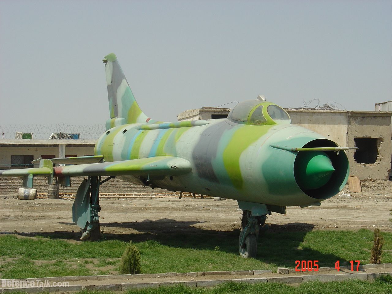 Su-7 in Omar Mine Museum, Kabul