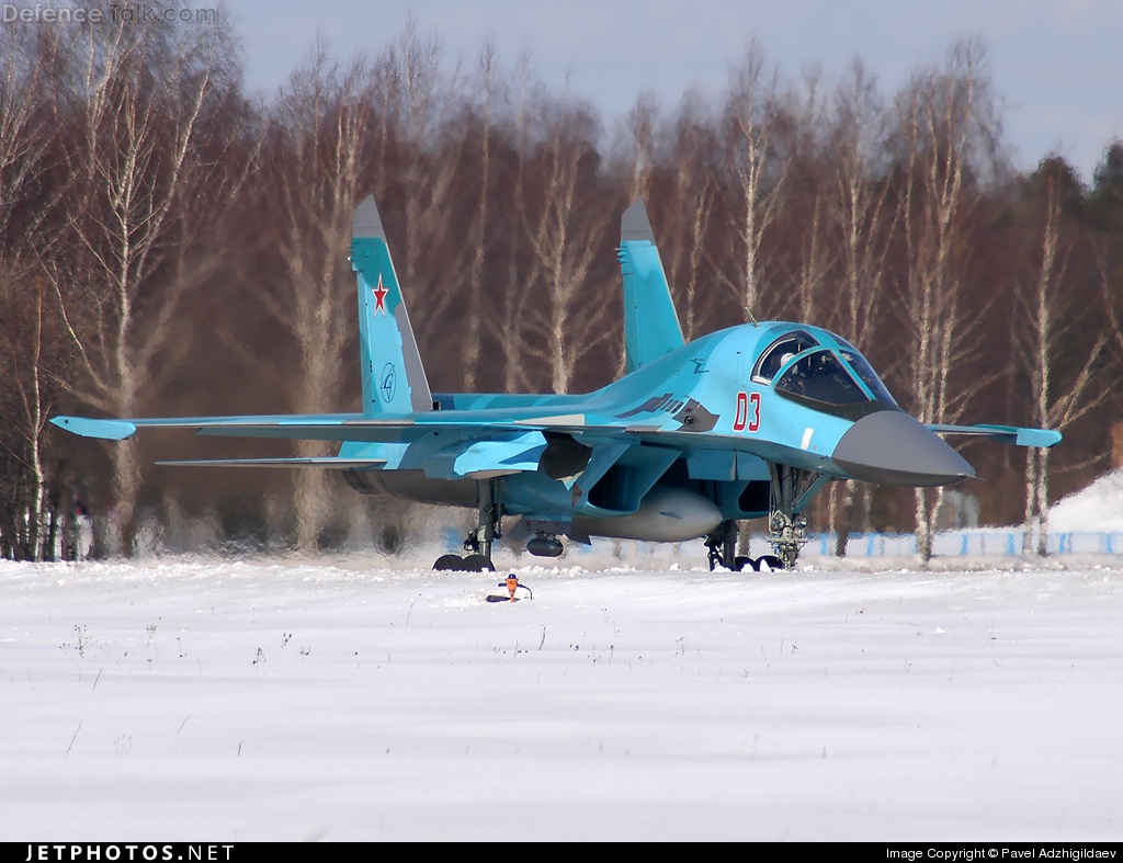 Sukhoi Su-34 Fighter Bomber