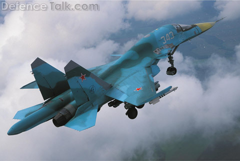 Sukhoi Su-34 Fighter Bomber