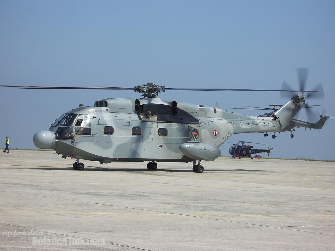 Super Frelon Helicopter - France