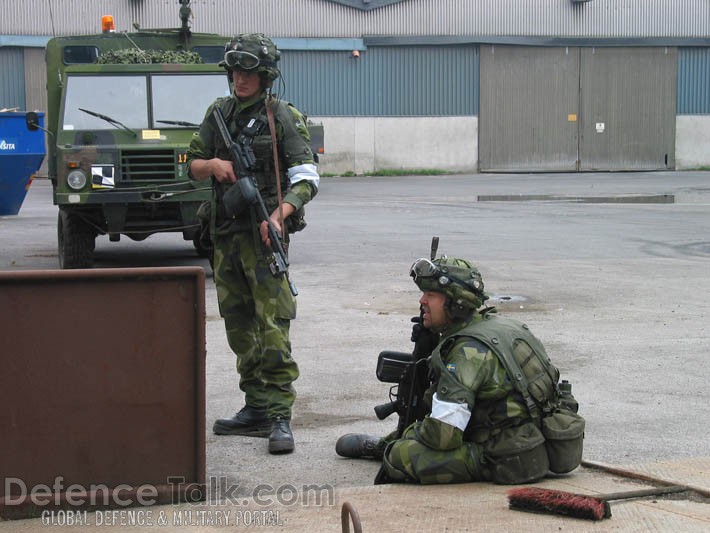 Swedish Army Exercise - Combined Challenge 2007