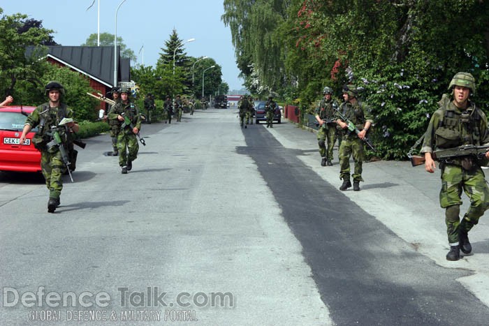 Swedish Army Exercise - Combined Challenge 2007
