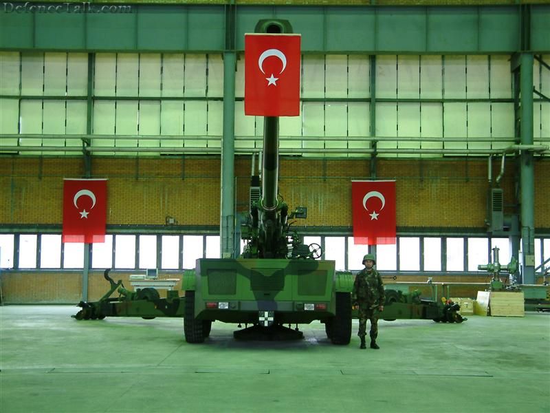 T-155 ÃÂ§ekili panter bataryası