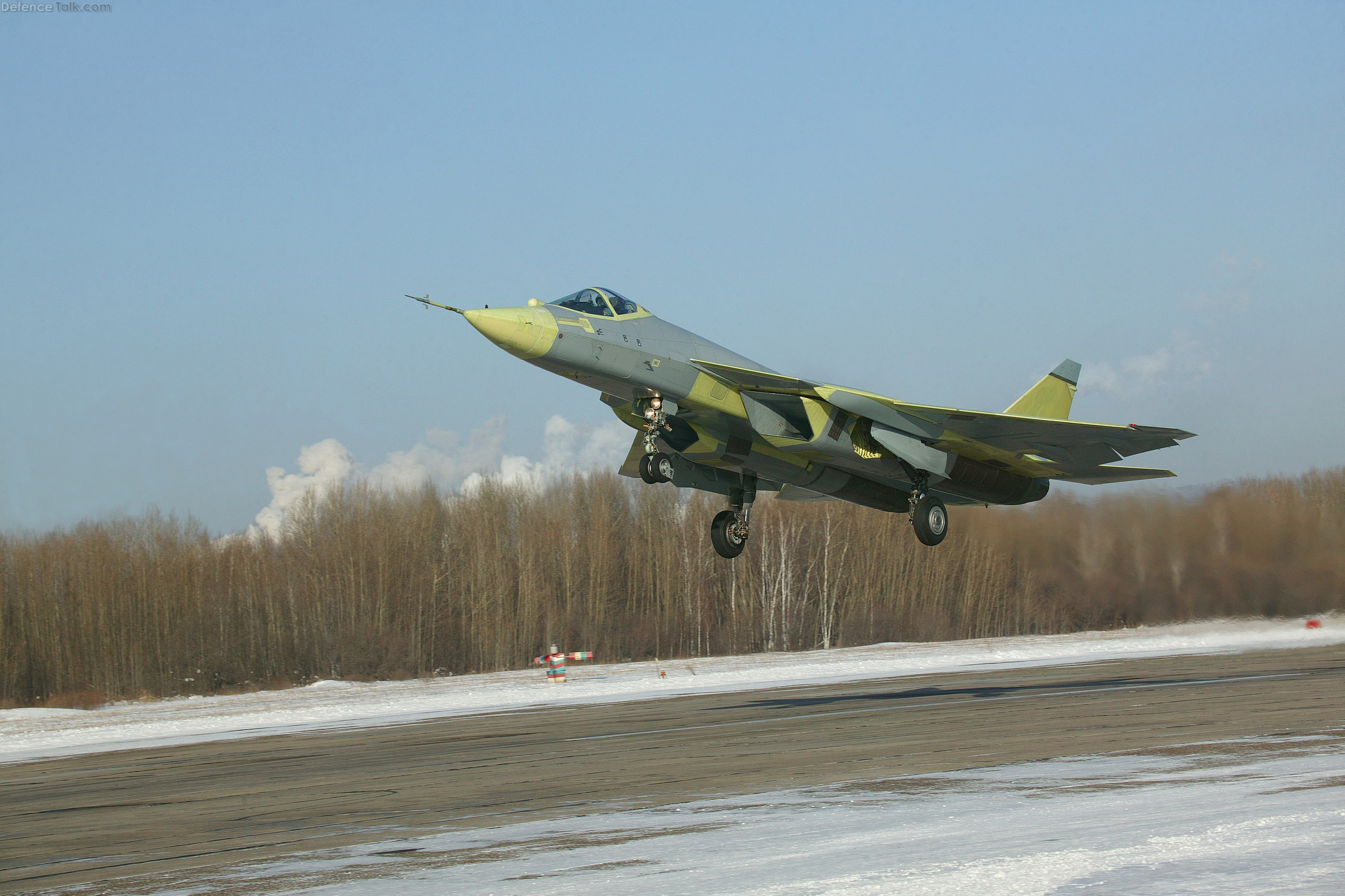 T-50 PAK-FA 1st Flight Test