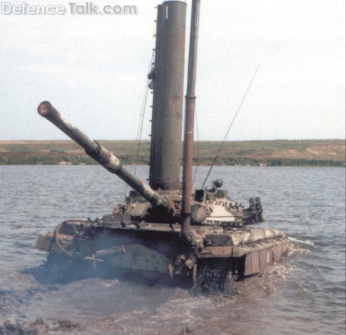 T-64A fording