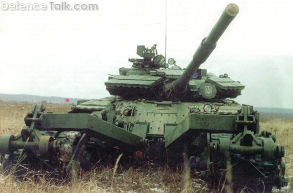 T-64BV with mineroller