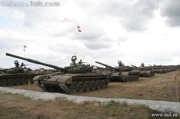 T-72 Column