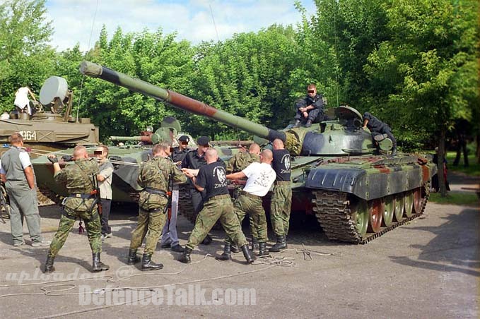 T-72M Tank - Polish Army