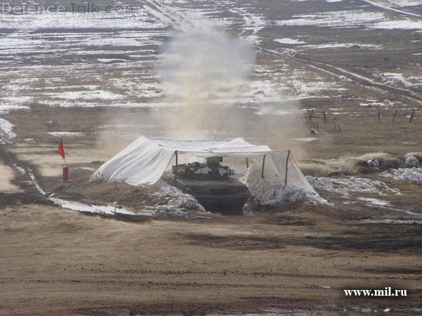 T-80BV in Cover