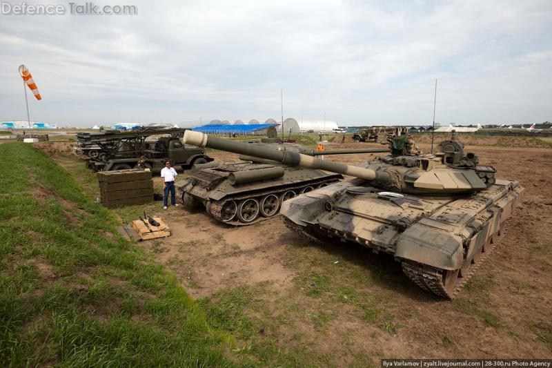 T-90 parked