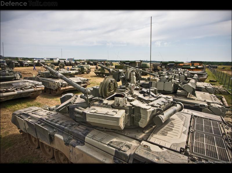 T-90 parked