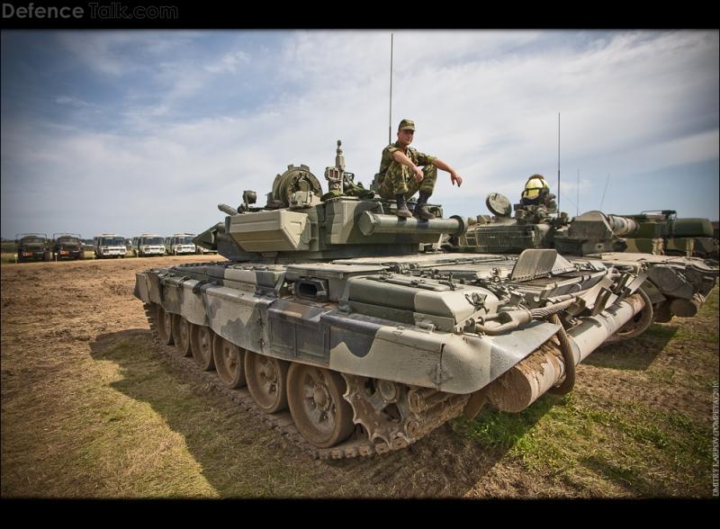 T-90 parked