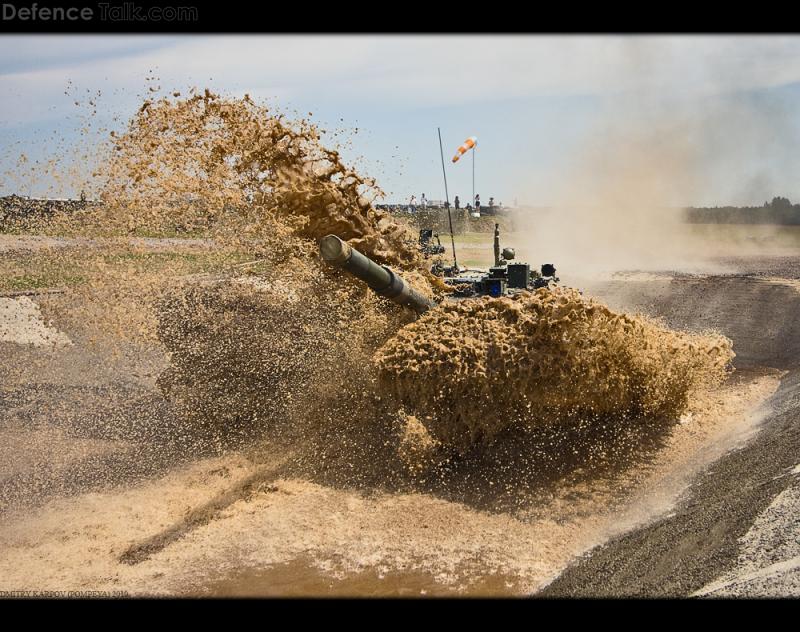 T-90 Water Crossing