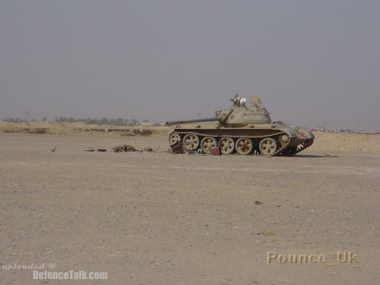 T55 outside Basra