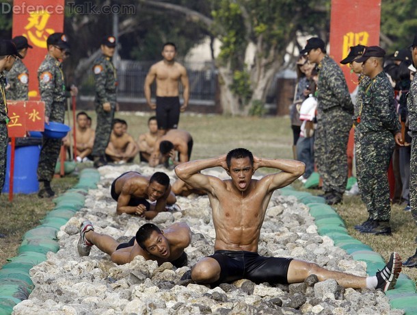 Taiwan Marines frogmen