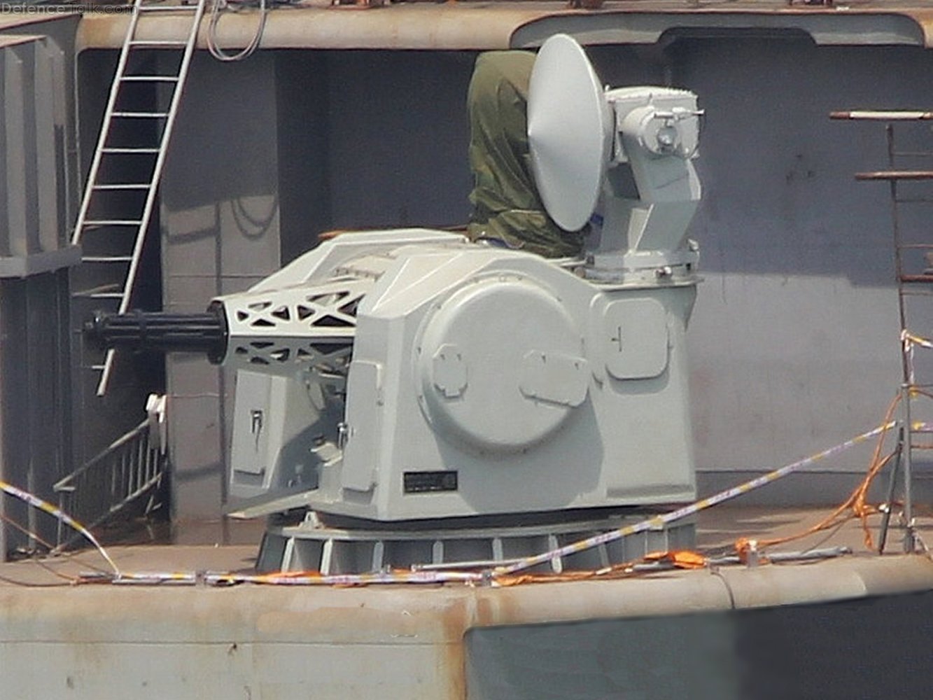 The new Chinese, PLAN Aircraft Carrier CIWS