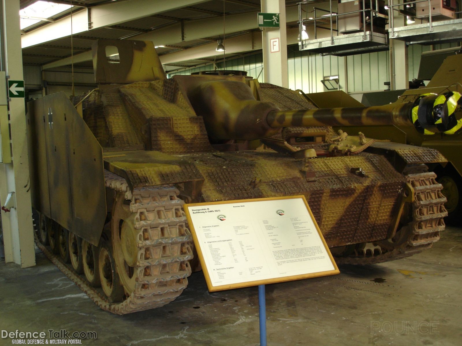 The SturmgeschÃ¼tz III (Wehrtechnische Studiensammlung,Koblenz)