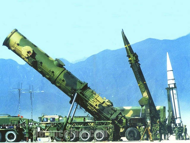 Three missiles