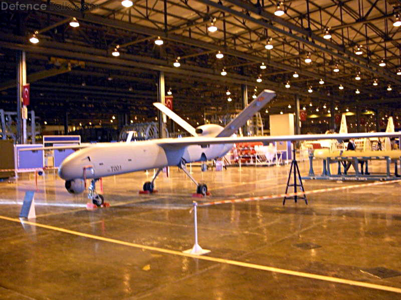 TIHA First Prototype T001 (TAI MALE UAV)