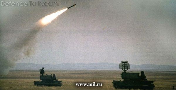 Tor-M1 firing