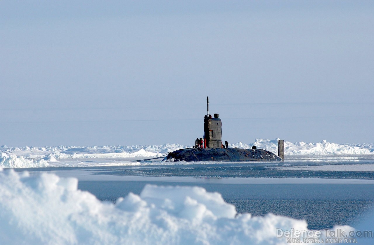 Trafalgar class attack submarine HMS Tireless