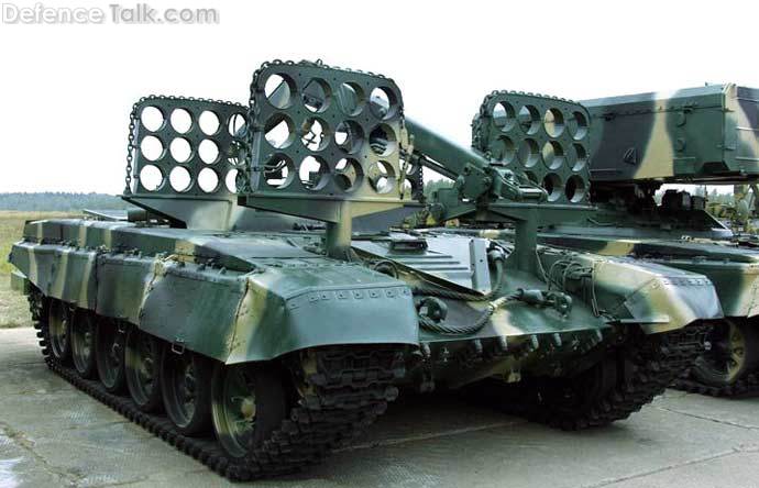 Transport-Loader Vehicles for TOS-1