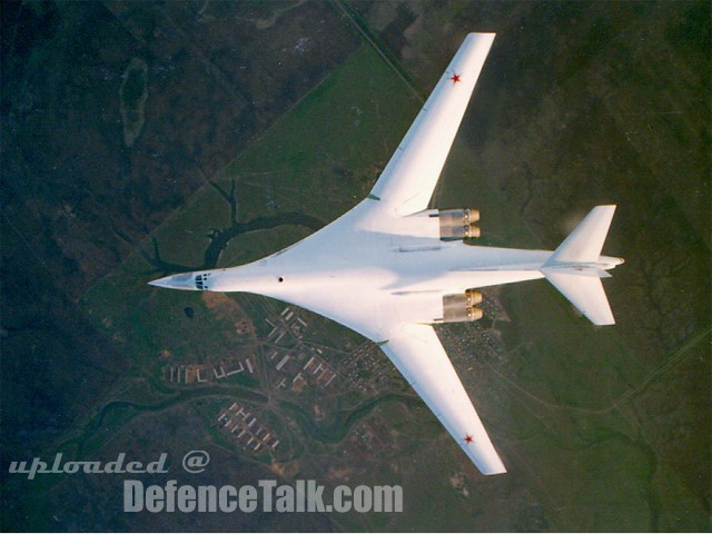 Tu-160 BlackJack flying high