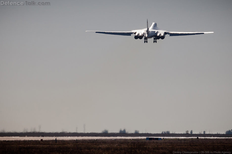 Tu-160 taking off