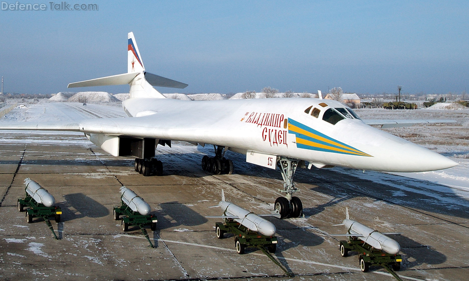 Tu-160 with Kh-55SM