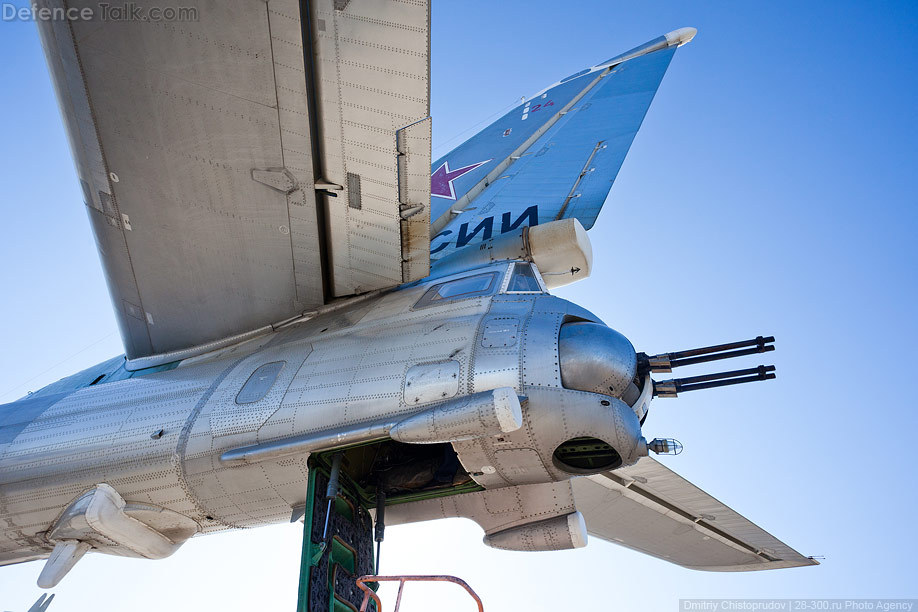 Tu-95MS rear gun pod