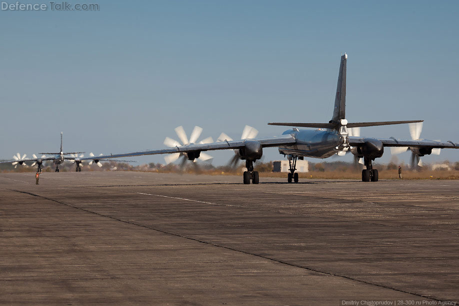Tu-95MS taking off