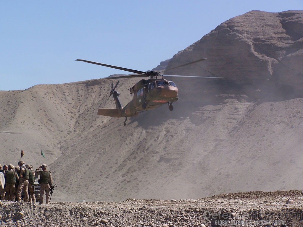 Turkish blackhawk commissioned in Afghanistan