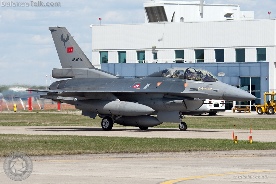 Turkish F-16 from Maple Flag 2010