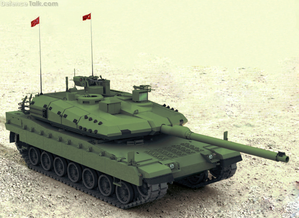 Turkish New Design "Altay" Tank - First Picture!