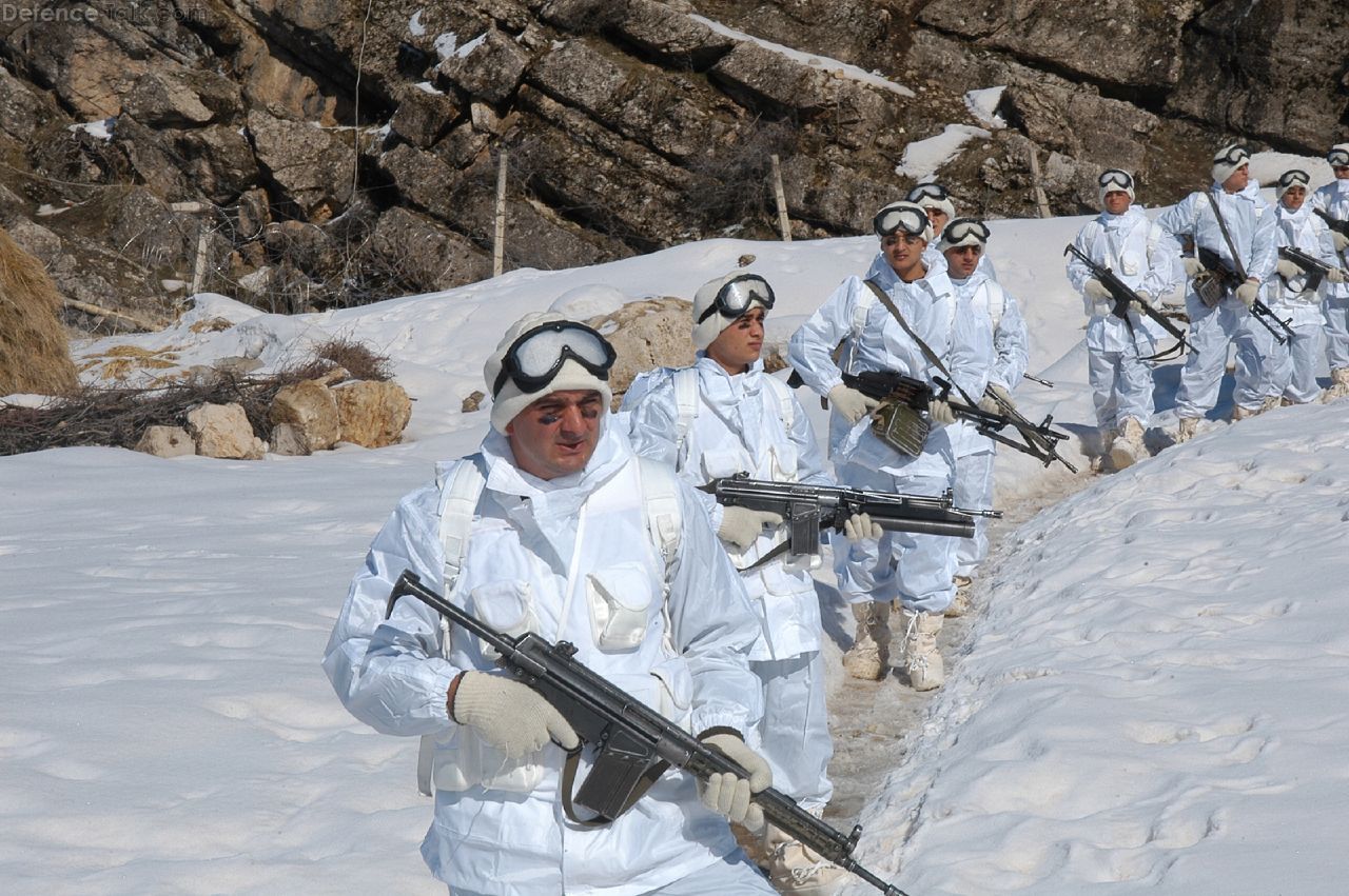 Turkish soldier in north iraq