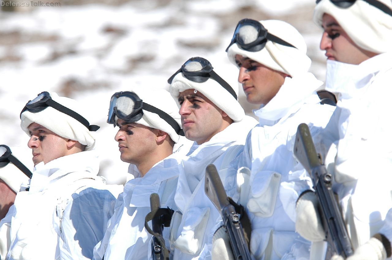 Turkish soldiers in north iraq