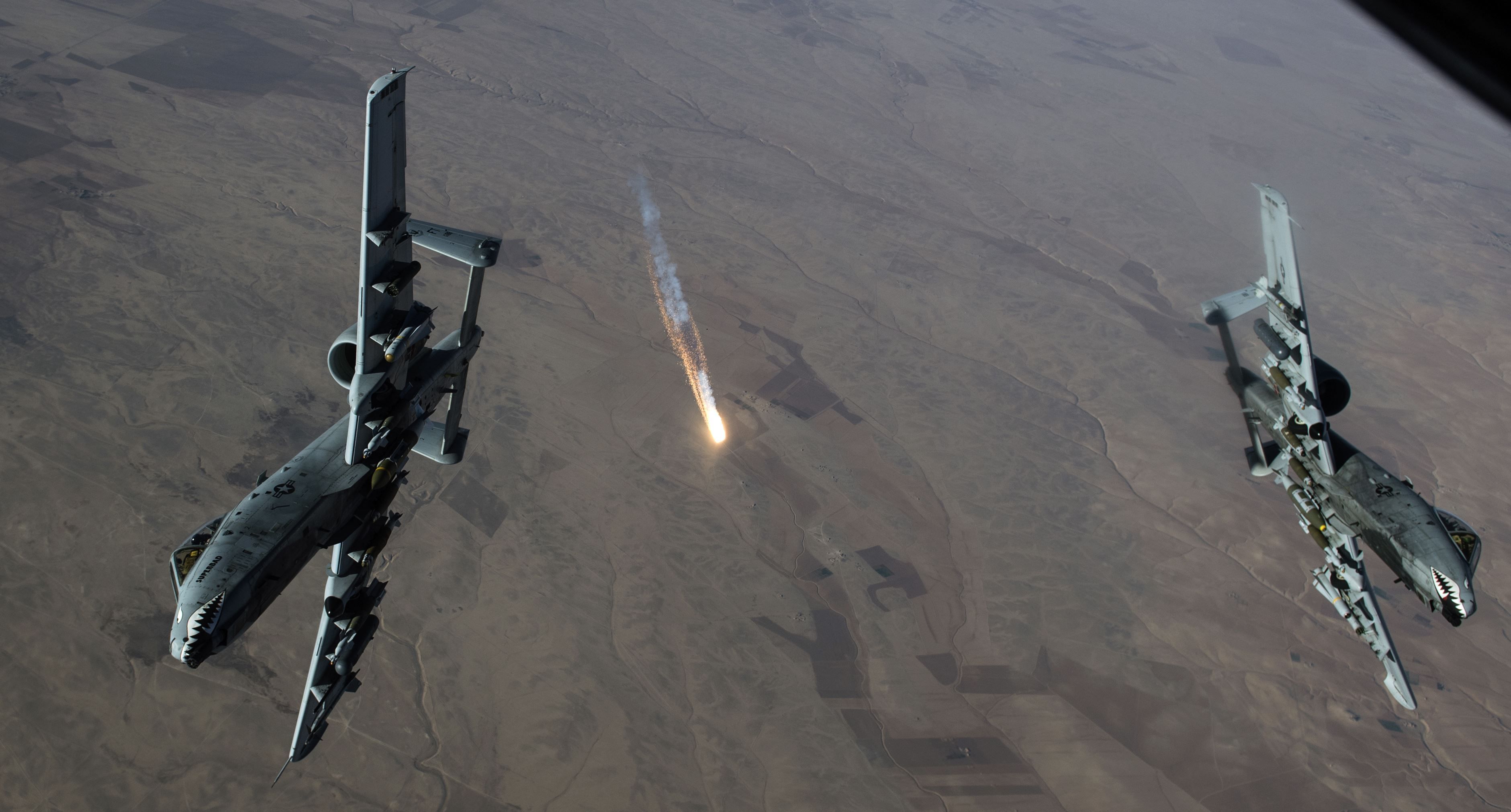 Two A-10 Thunderbolt II