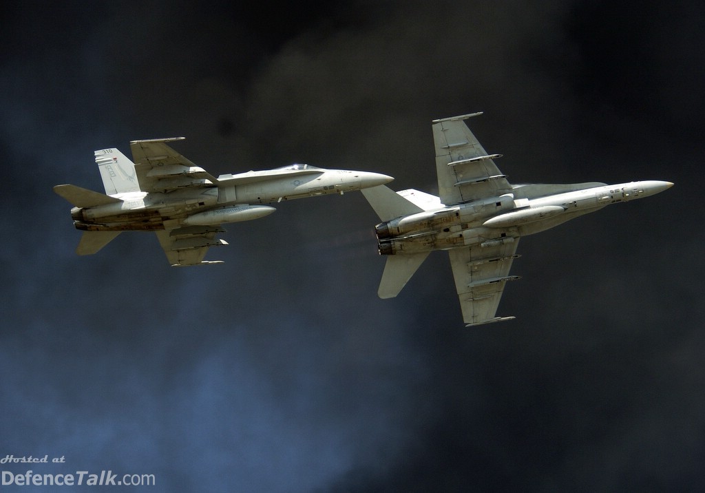 Two F/A-18C Hornets