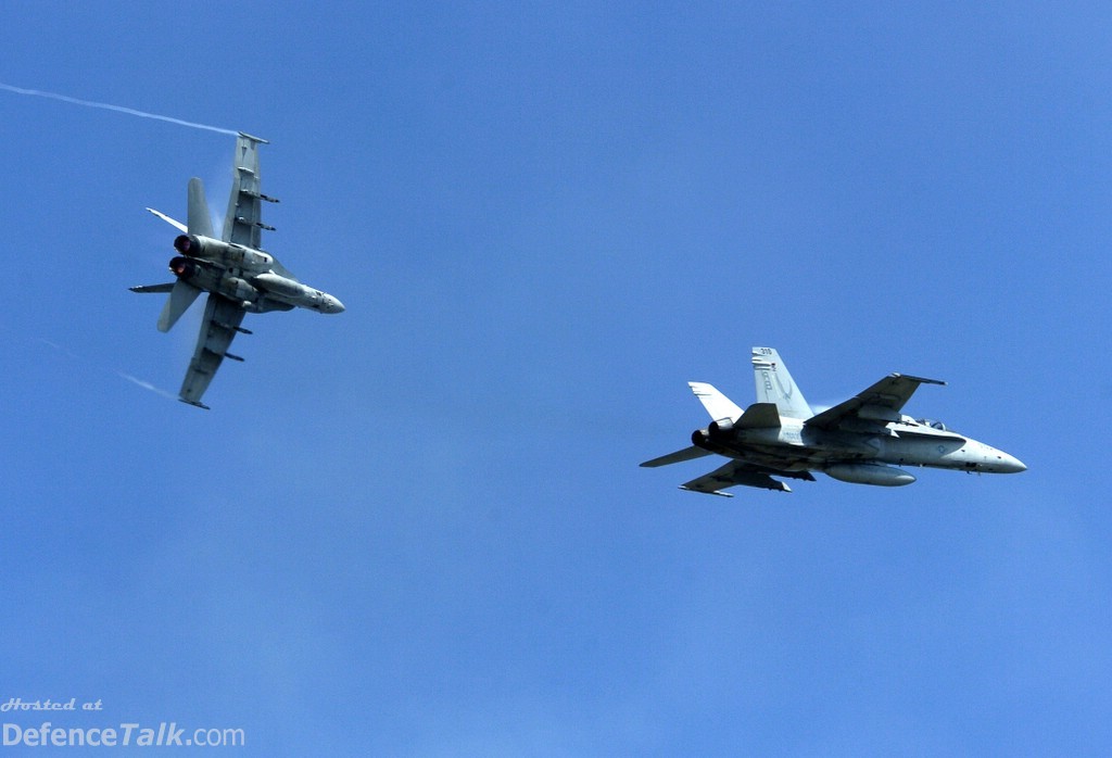 Two F/A-18C Hornets