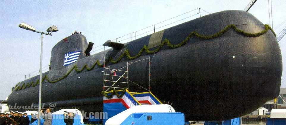 Type 214 "Papanikolis" Submarine Hellenic Navy