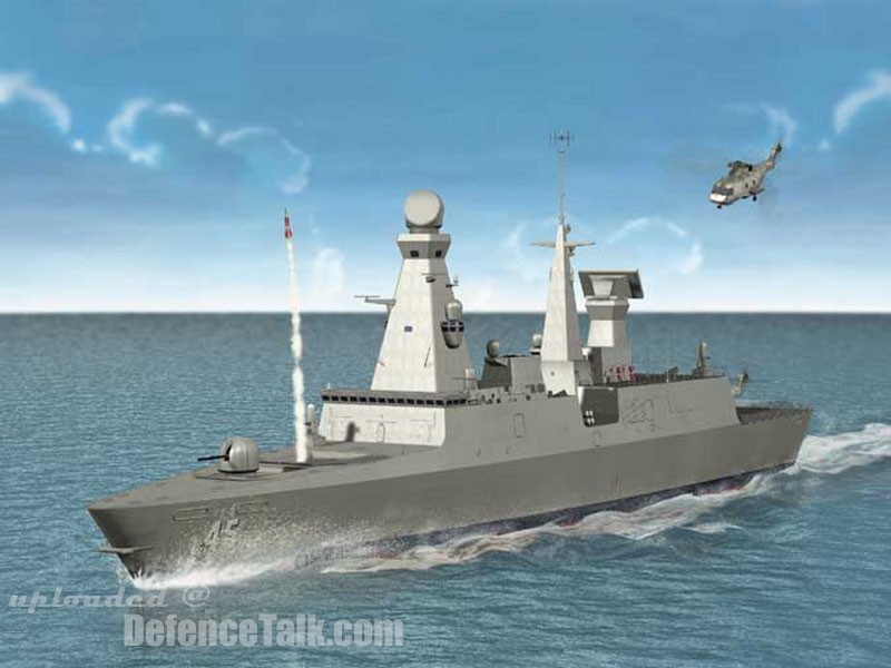 Type 45 Air Defence Destroyer - Royal Navy