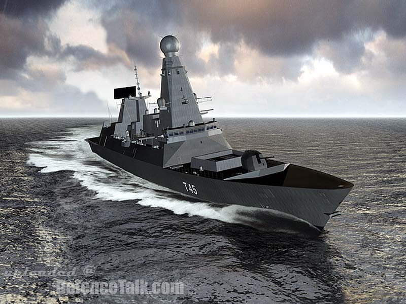 Type 45 Air Defence Destroyer - Royal Navy