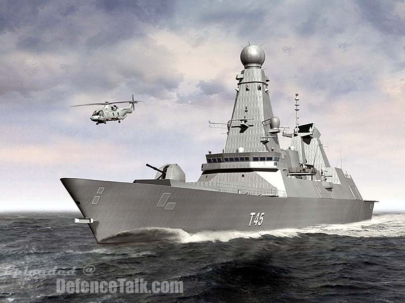 Type 45 Air Defence Destroyer - Royal Navy