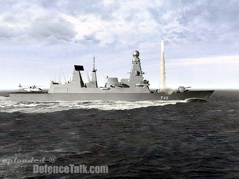 Type 45 Air Defence Destroyer - Royal Navy